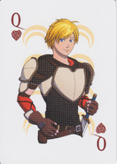 Jaune from the RWBY Playing Cards deck