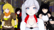 (1) At 1:07, the banner is missing from the background, (2) Blake and Yang are in their respective positions...