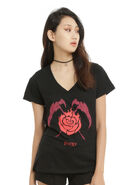 RWBY Ruby Rose Logo Girls T-shirt