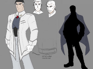 Concept art of Ironwood's Volumes 1-3 appearance