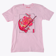 RWBY Crescent Rose Floral T-Shirt