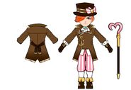 Roman's unused Roman-tic Torchwick outfit concept art