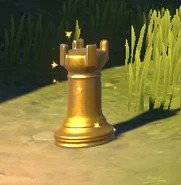 A White Rook artifact from RWBY: Grimm Eclipse.