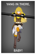 Yang in there, baby!