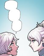 RWBY DC Comics 5 (Chapter 9) Willow suggests hey should spend time together to Weiss