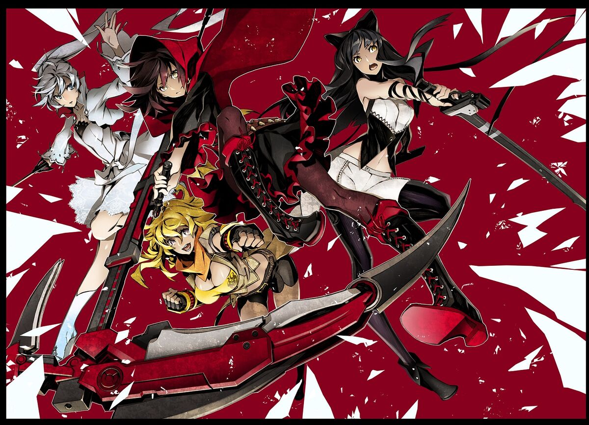 RWBY THE OFFICIAL MANGA VOL 1  Rooster Teeth Productions Oum Monty  Kinami Bunta Amazonin Books