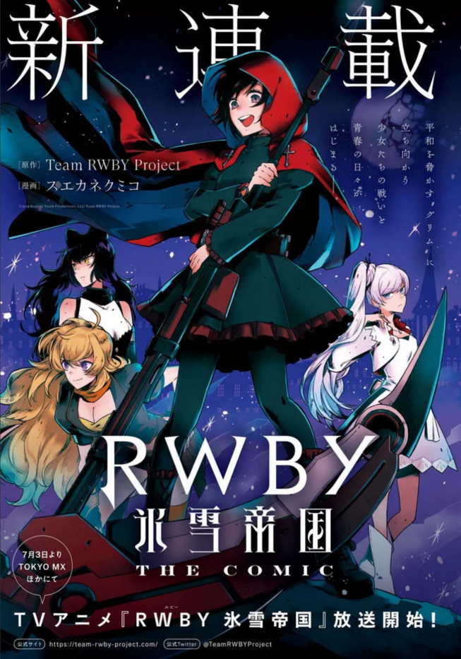 Ruby Rose/Image Gallery/Manga, RWBY Wiki