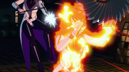 A fire Dust clone, which explodes afterward