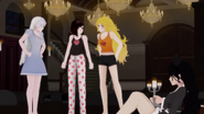 Team RWBY, together for the first time.