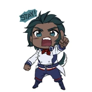 Promotional art of Marrow by _damu04 for RWBY: Amity Arena