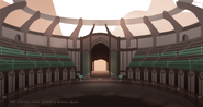 Amphitheater Entrance Concept Art