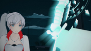 Weiss performs a partial summoning.