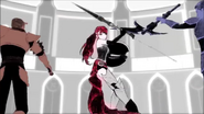 Pyrrha fighting off against Sky Lark