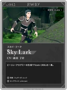 Promotional material of Sky Lark for RWBY ARCHIVES Remnant Promenade Vol. 1-8