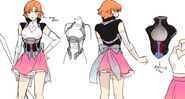 Nora's concept art by Einlee.