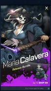 Promotional material for the Maria Calavera release