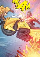 RWBY DC Comics 6 (Chapter 11) Yang throws Bumblebee at Picotee Pirates member