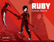 Definitive Edition Ruby Rose's Power Armor Design.