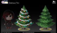 RWBY Chibi Christmas Tree concept
