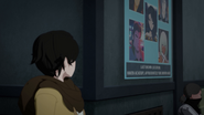Cinder arrives in a town only to see herself on a Wanted board.