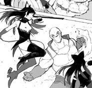 Chapter 19 (2018 manga) Blake continue her fight against WF Lieutenant