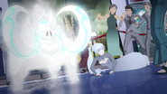 Weiss accidentally summons a Boarbatusk