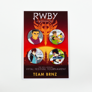 RWBY Vytal Button Pack 6 - Team BRNZ