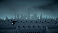 Vale in the shadow of Beacon and the frozen Grimm.