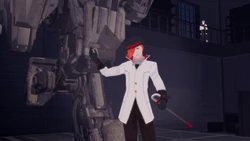 Roman, speaking to a White Fang meeting