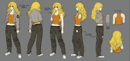 Yang Xiao Long timeskip concept art, first shown at RTX 2016.