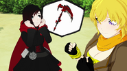 Ruby says that she can only rely on her scythe