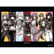 Blake on RWBY Vol 4 The Marvelous Seven Poster