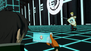 Oscar monitors Jaune's Aura as it decreases