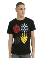 RWBY Team RWBY Emblems T-shirt