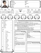 Asher's character sheet