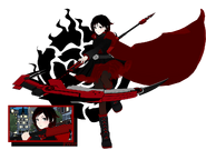 Ruby's Volume 3 profile picture on the RWBY Japan site.