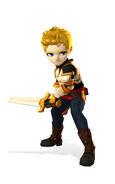 Jaune's Atlas render for RWBY: Amity Arena