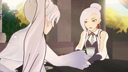 "Weiss...you've done...well out here on your own."