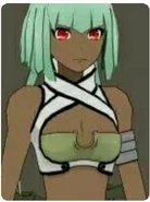 Temp photo of Emerald's face and torso, from the official render, on loan from Monty.