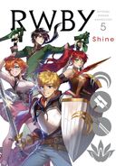 RWBY Official Manga Anthology (Vol. 5 Shine, US) Front cover