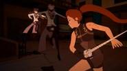 Blake and Ilia fight.