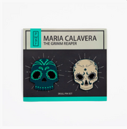 RWBY Maria Calavera Skull Pin Set