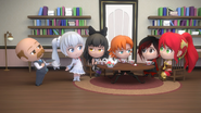 Weiss introduces Klein to her friends.