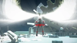 初めて銀の眼の能力を使ったルビー