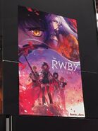 Ruby, along with Team RNJR, on the Volume 4 promo poster available at NYCC