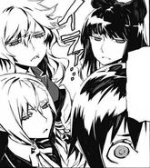 Manga 2 RWBY beside Ruby are annoyed by Cardin