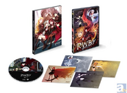 Lot DVD/Blu-ray RWBY japonais avec une copie en édition limitée