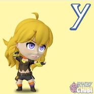 Yang conception chibi Yang dans une publicité Facebook