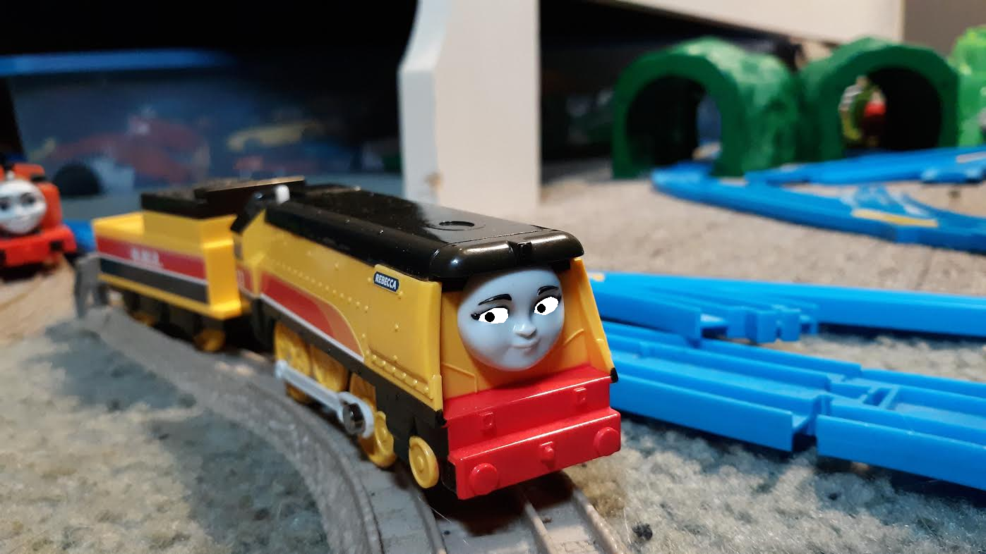 Thomas and friends rebecca trackmaster sale