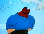 Bluto's defeat (in Taxi Turvy)